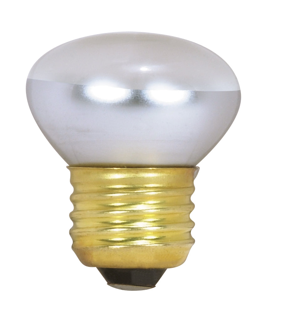 25 Watt R14 Stubby Incandescent - Clear - 1500 Average rated hours - 135 Lumens - Medium base - 120 Volt bulb or fixture view