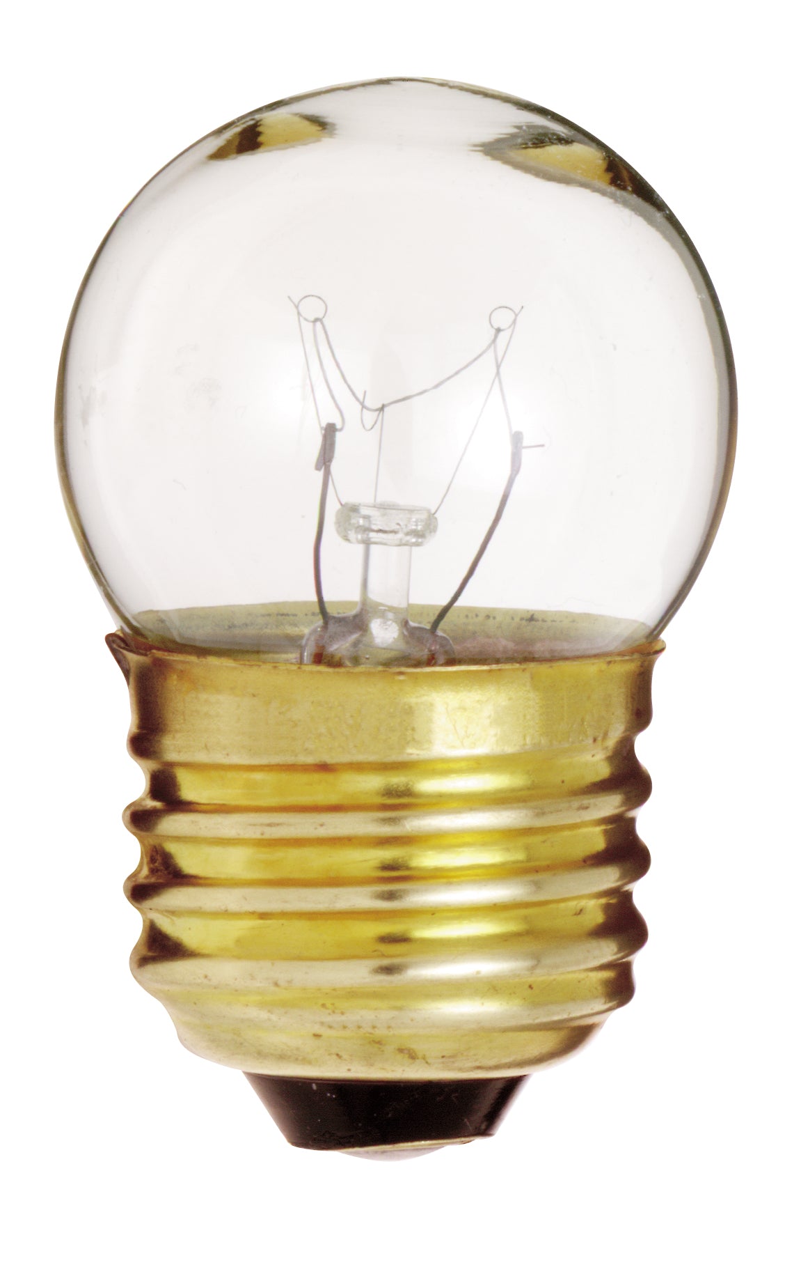 7.5 Watt S11 Incandescent - Clear - 2500 Average rated hours - 40 Lumens - Medium base - 120 Volt for hospitality spaces