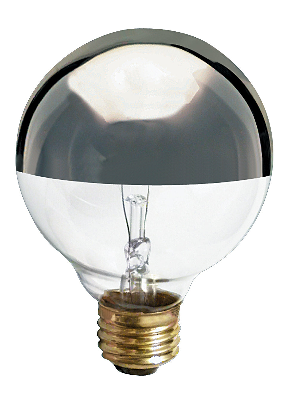 60 Watt G25 Incandescent - Silver Crown - 1500 Average rated hours - 540 Lumens - Medium base - 120 Volt product image