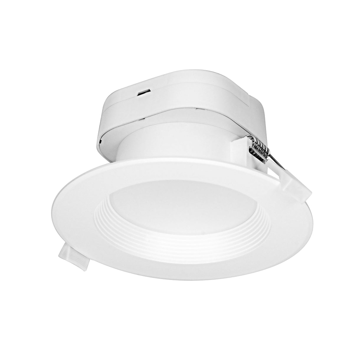 7 watt LED Direct Wire Downlight - 4 inch - 3000K - 120 volt - Dimmable bulb or fixture view