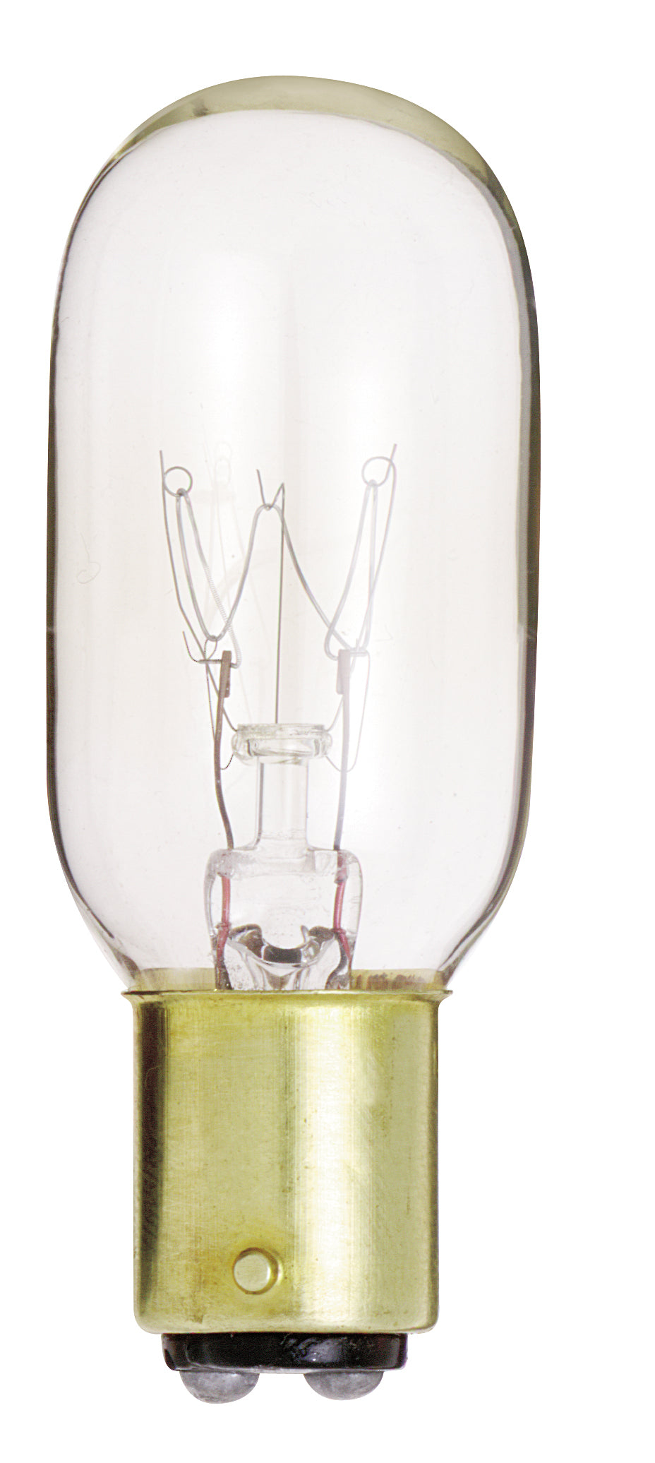 15 Watt T7 Incandescent - Clear - 2500 Average rated hours - 95 Lumens - DC Bay base - 130 Volt product image