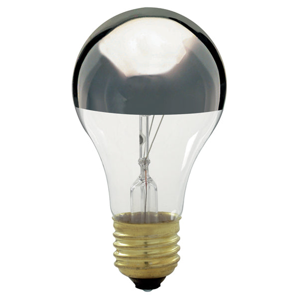 60 Watt A19 Incandescent - Silver Crown - 1500 Average rated hours - 580 Lumens - Medium base - 130 Volt bulb or fixture view