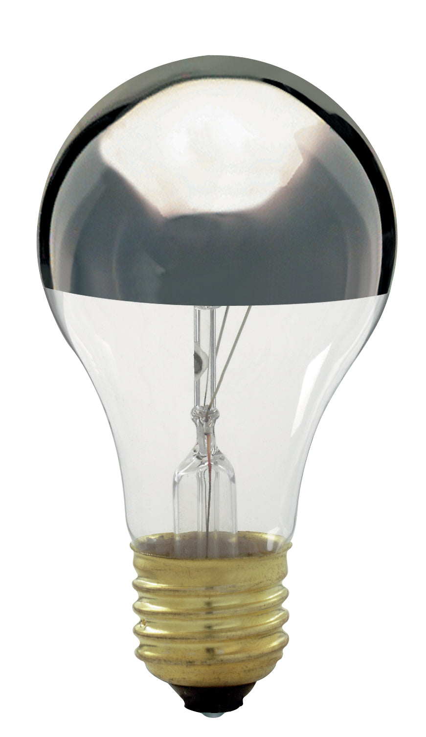 100 Watt A19 Incandescent - Silver Crown - 1500 Average rated hours - 960 Lumens - Medium base - 130 Volt lighting product