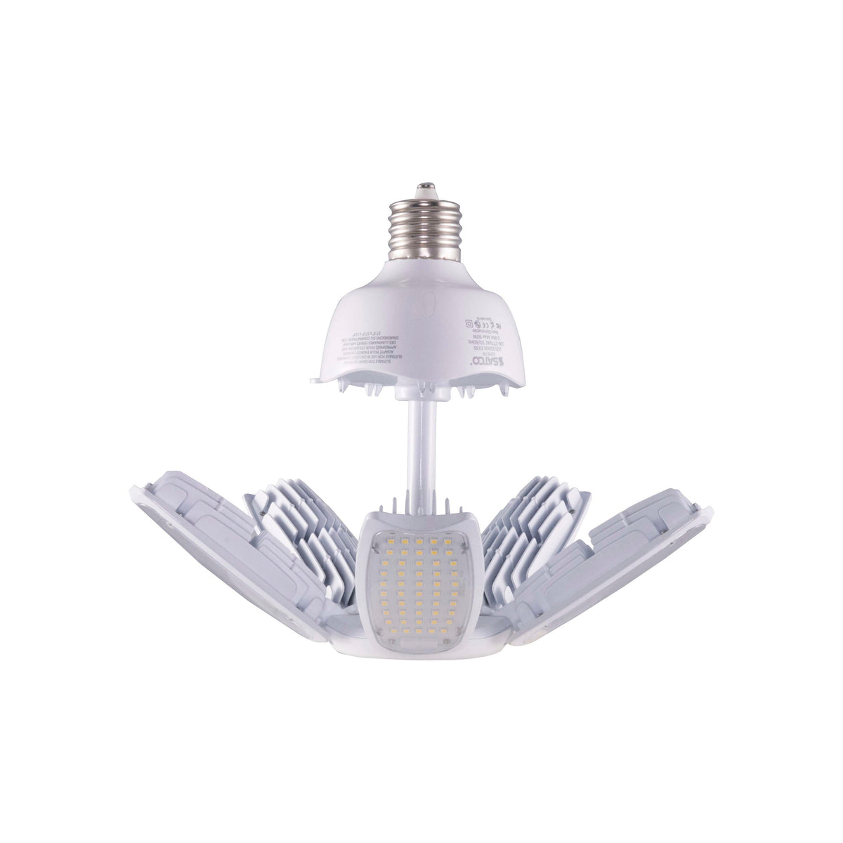 90 Watt LED HID Replacement - 5000K - Mogul Extended base - Adjustable Beam Angle - Type B Ballast Bypass -120-277 Volt