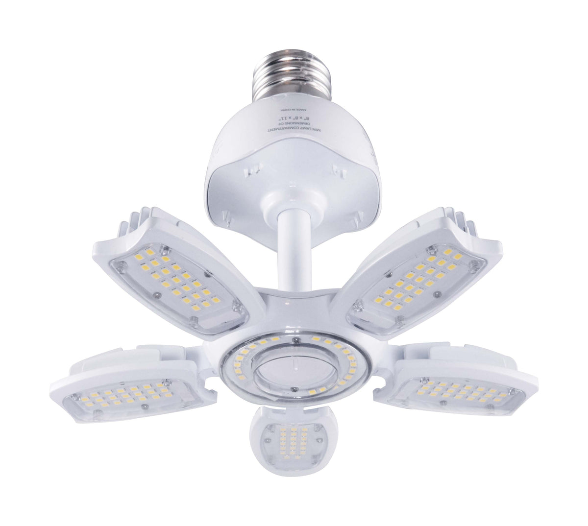 40 Watt LED HID Replacement - 5000K - Mogul extended base - Adjustable Beam Angle - Type B Ballast Bypass -120-277 Volt