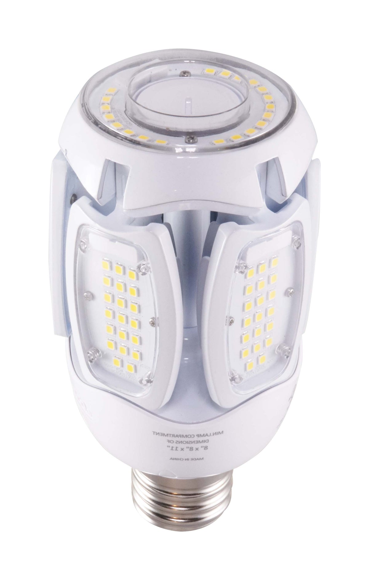 40 Watt LED HID Replacement - 5000K - Mogul extended base - Adjustable Beam Angle - Type B Ballast Bypass -120-277 Volt
