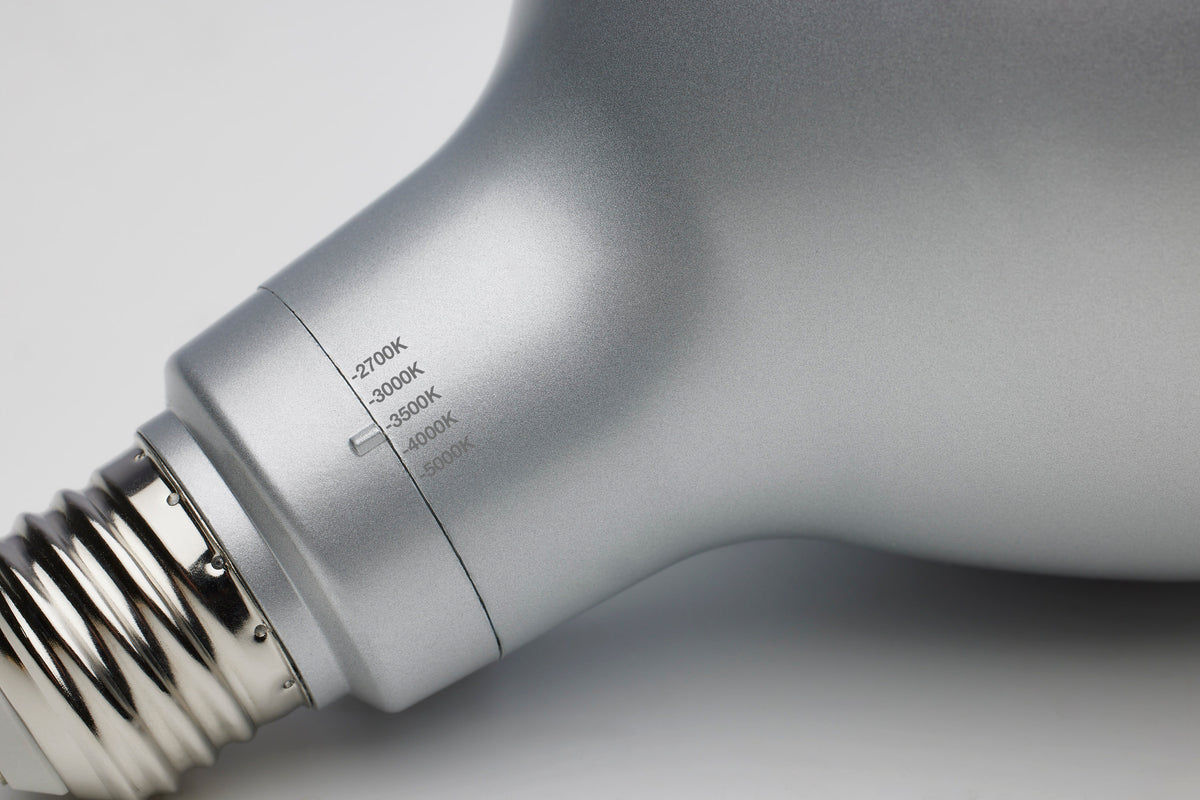 19 Watt PAR38 High Lumen LED - 27K/30K/35K/40K/50K CCT Selectable - Medium Base - 120-277 Volt