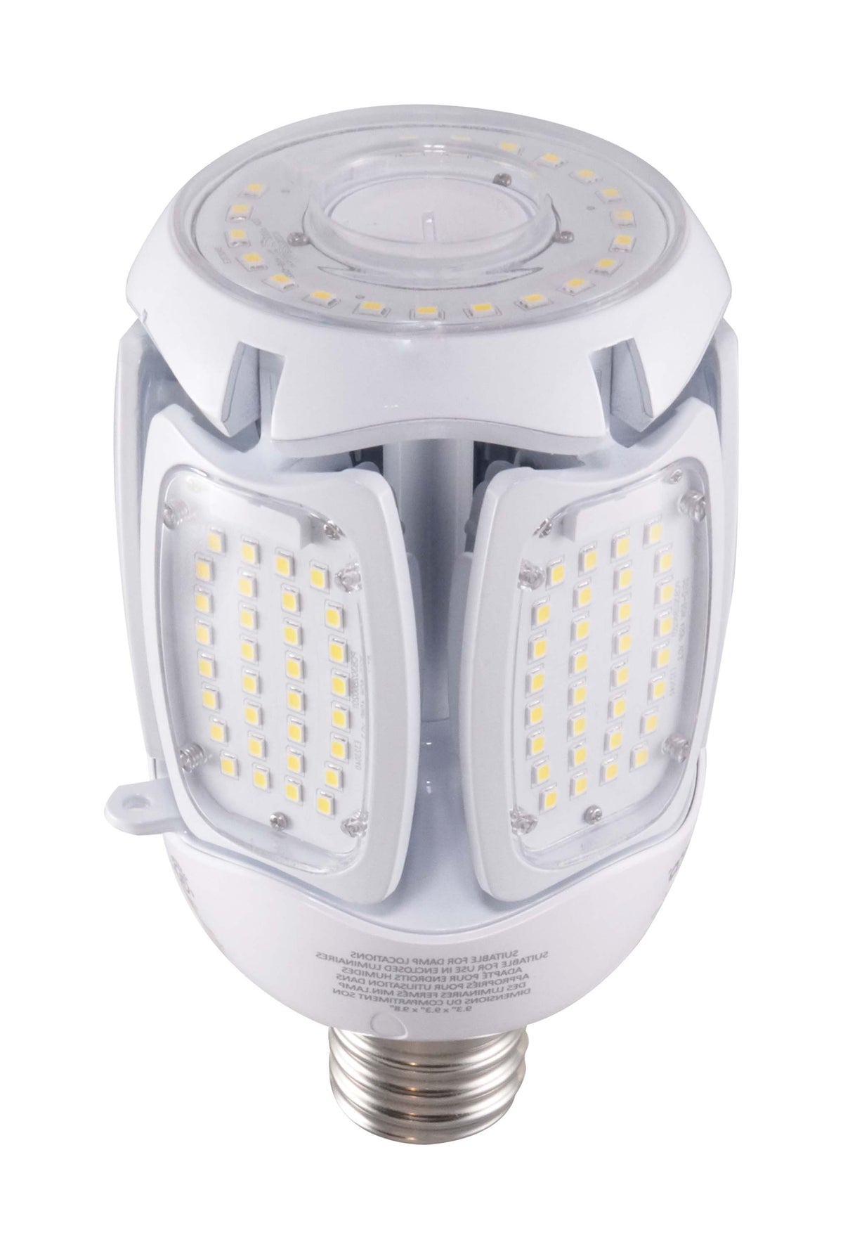 75 Watt LED HID Replacement - 5000K - Mogul Extended base - Adjustable Beam Angle - Type B Ballast Bypass -120-277 Volt