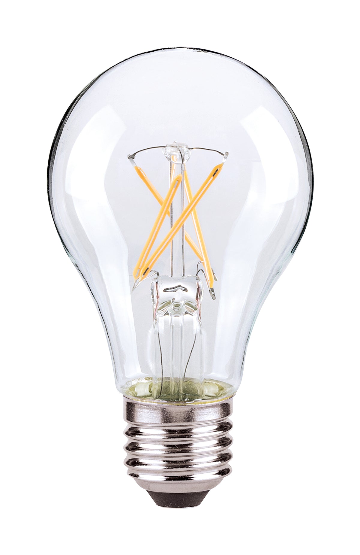 8 Watt A19 LED Filament - Clear Finish - Medium base - 2700K - 120 Volt lighting product