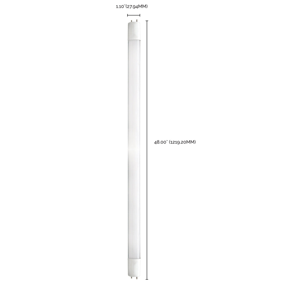 17 Watt T8 LED - 4Ft - 3500K - Medium Bi Pin base - 50000 Average rated hours - 2100 Lumens - Type B - Ballast Bypass - Single or Double Ended Wiring
