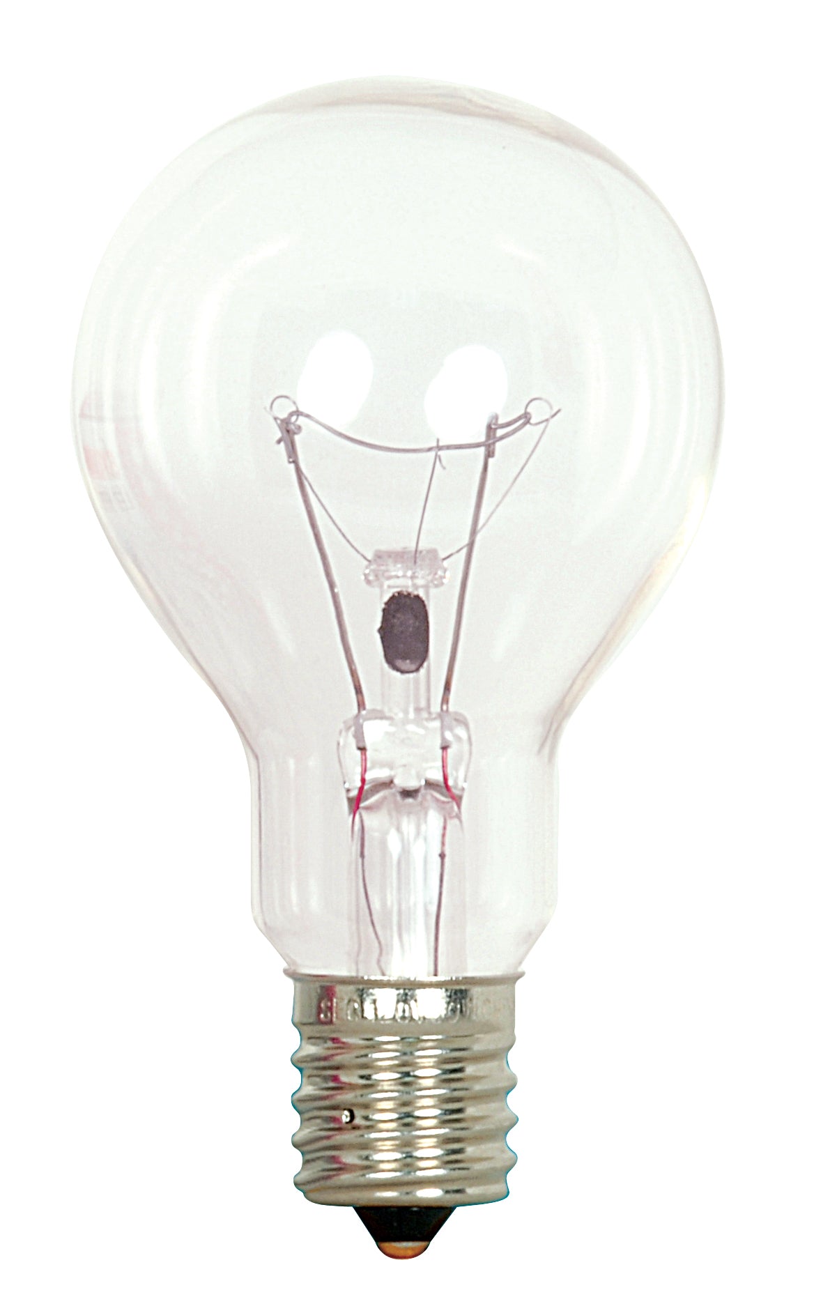 40 Watt A15 Incandescent - Clear - Appliance Lamp - 1000 Average rated hours - 420 Lumens - Intermediate base - 130 Volt