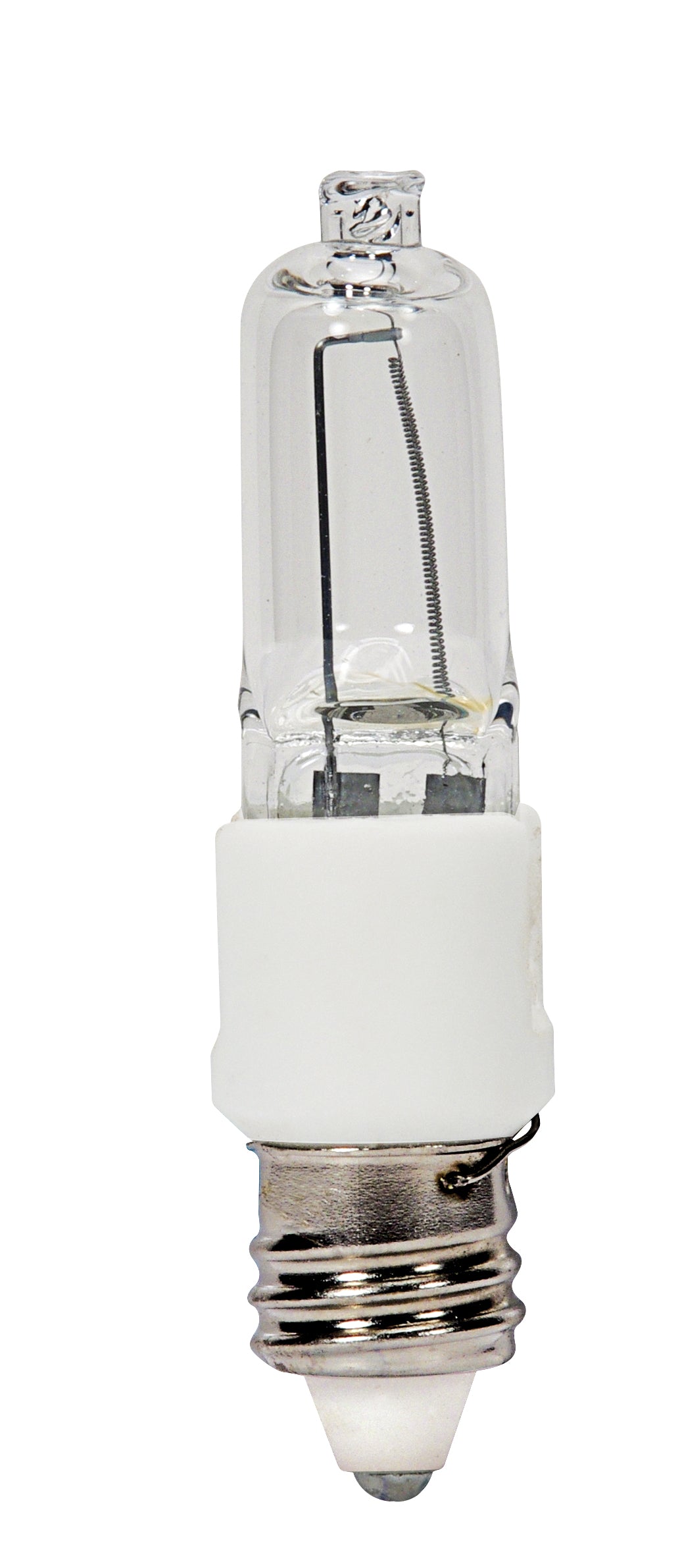 40 Watt - Halogen / Excel - T3 - Clear - 3000 Average rated hours - 560 Lumens - Mini Candelabra base - 120 Volt for retail