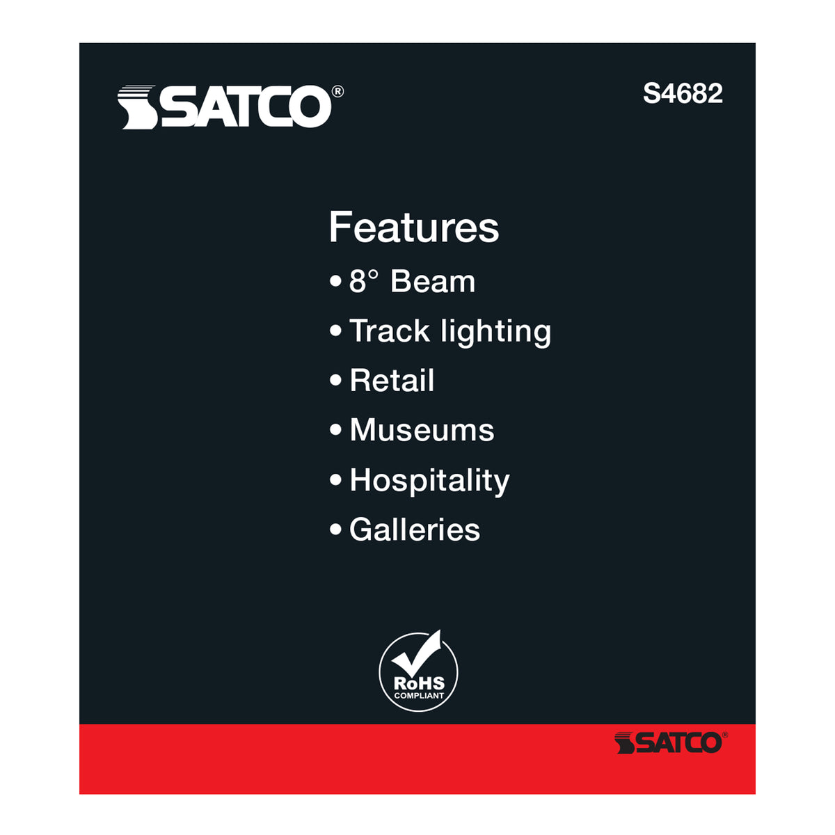 50 Watt - Halogen - AR70 - 3000 Average rated hours - DC Bay base - 12 Volt