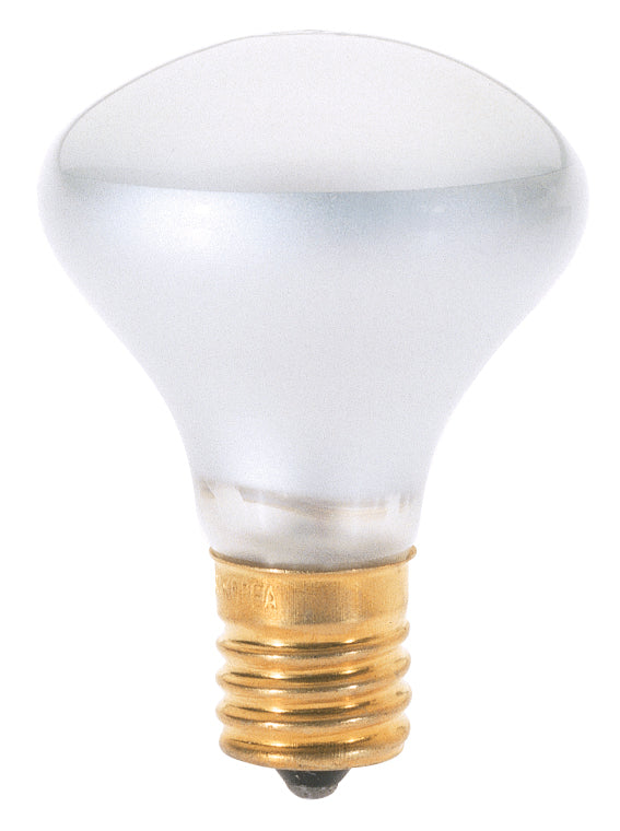 25 Watt R14 Incandescent - Frost - 1500 Average rated hours - 135 Lumens - Intermediate base - 120 Volt - Carded
