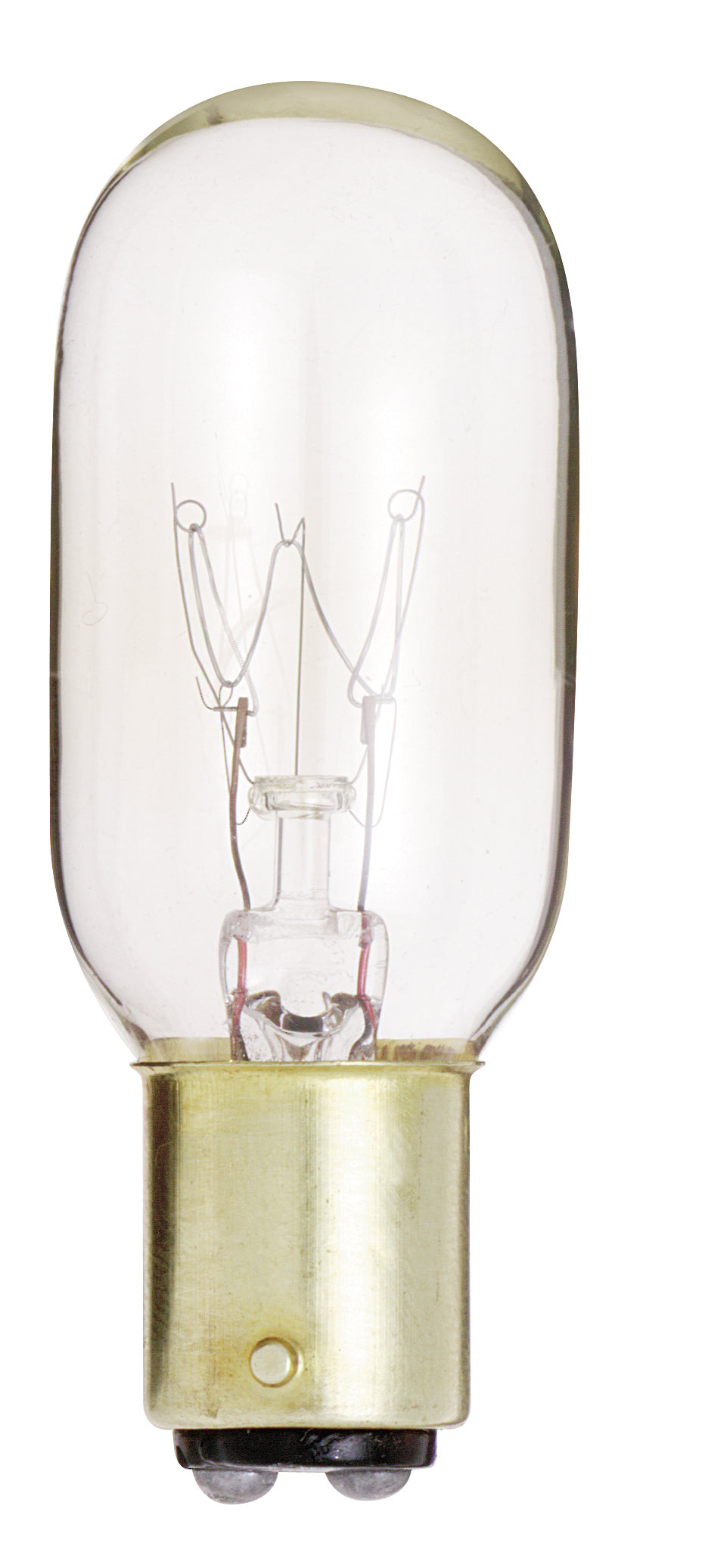 25 Watt T8 Incandescent - Clear - 2500 Average rated hours - 190 Lumens - DC Bay base - 130 Volt - Carded for commercial