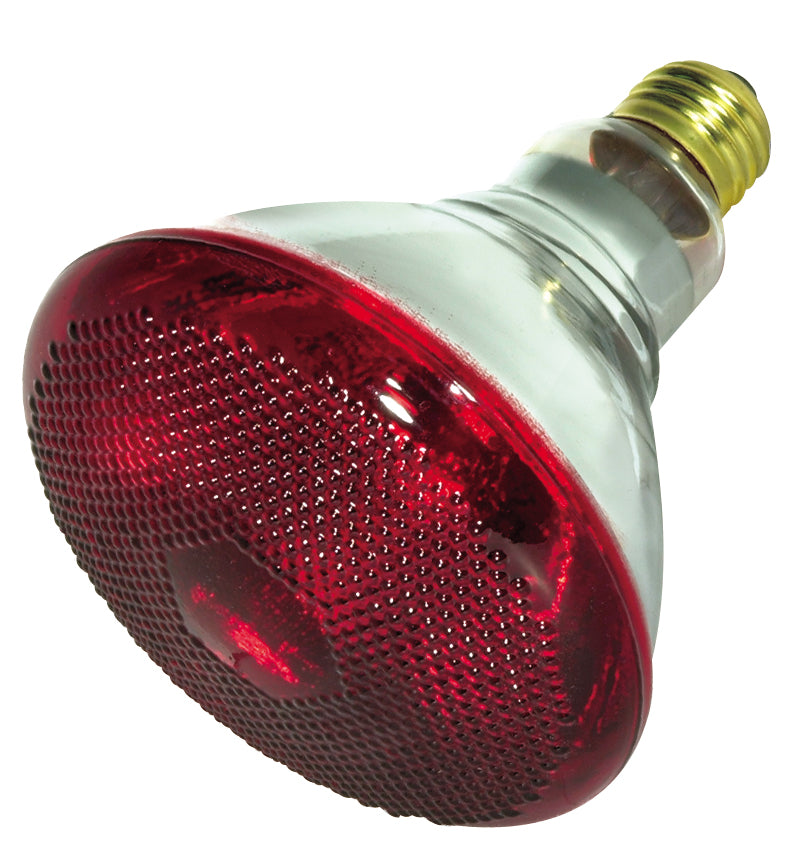 175 Watt BR38 Incandescent - Red Heat - 5000 Average rated hours - Medium base - 120 Volt for commercial spaces and