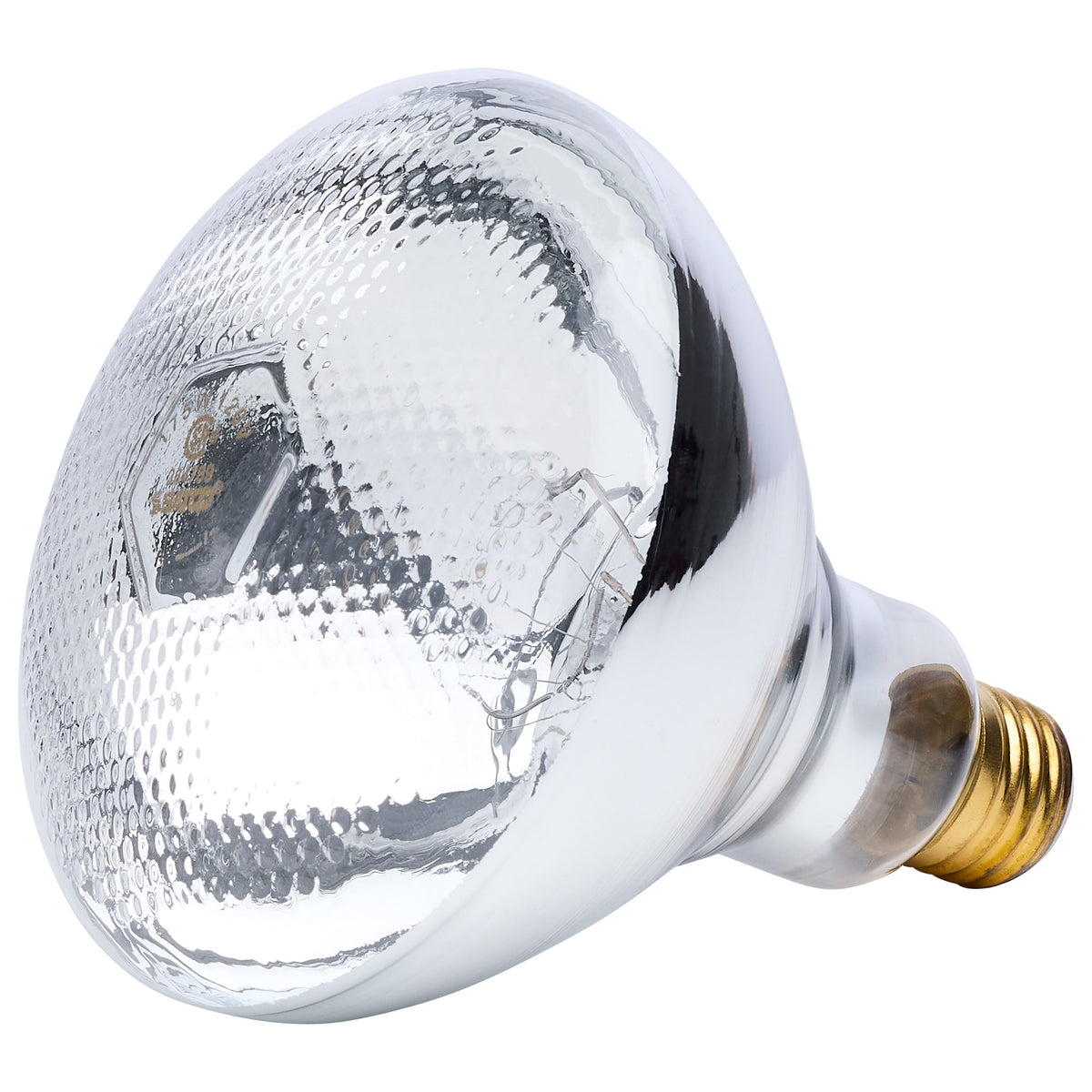 125 Watt BR38 Incandescent - Clear Heat - Medium Base - 120 Volt bulb or fixture view