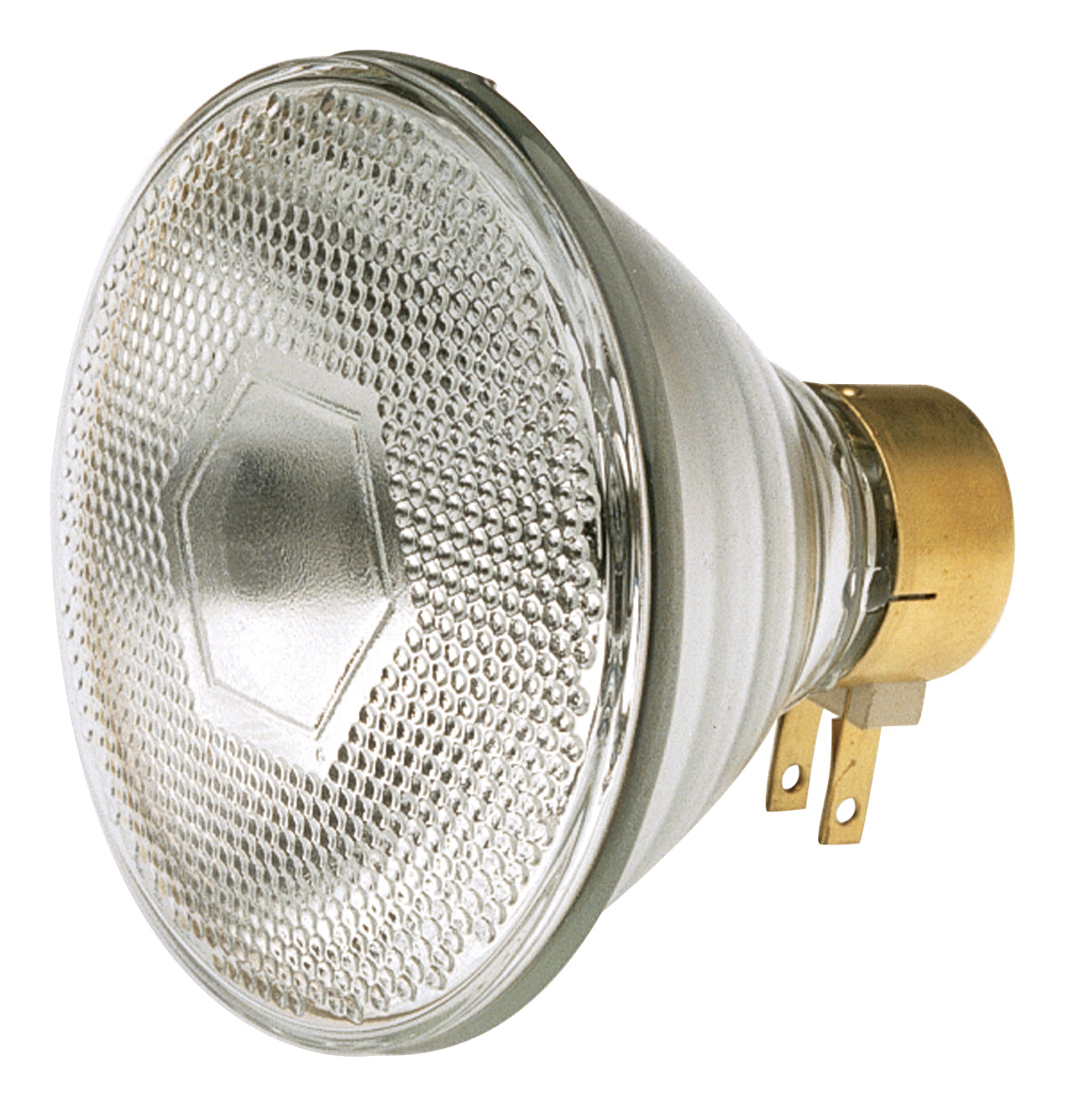 65 Watt PAR38 Incandescent - Clear - 2000 Average rated hours - 765 Lumens - Side Prong base - 120 Volt