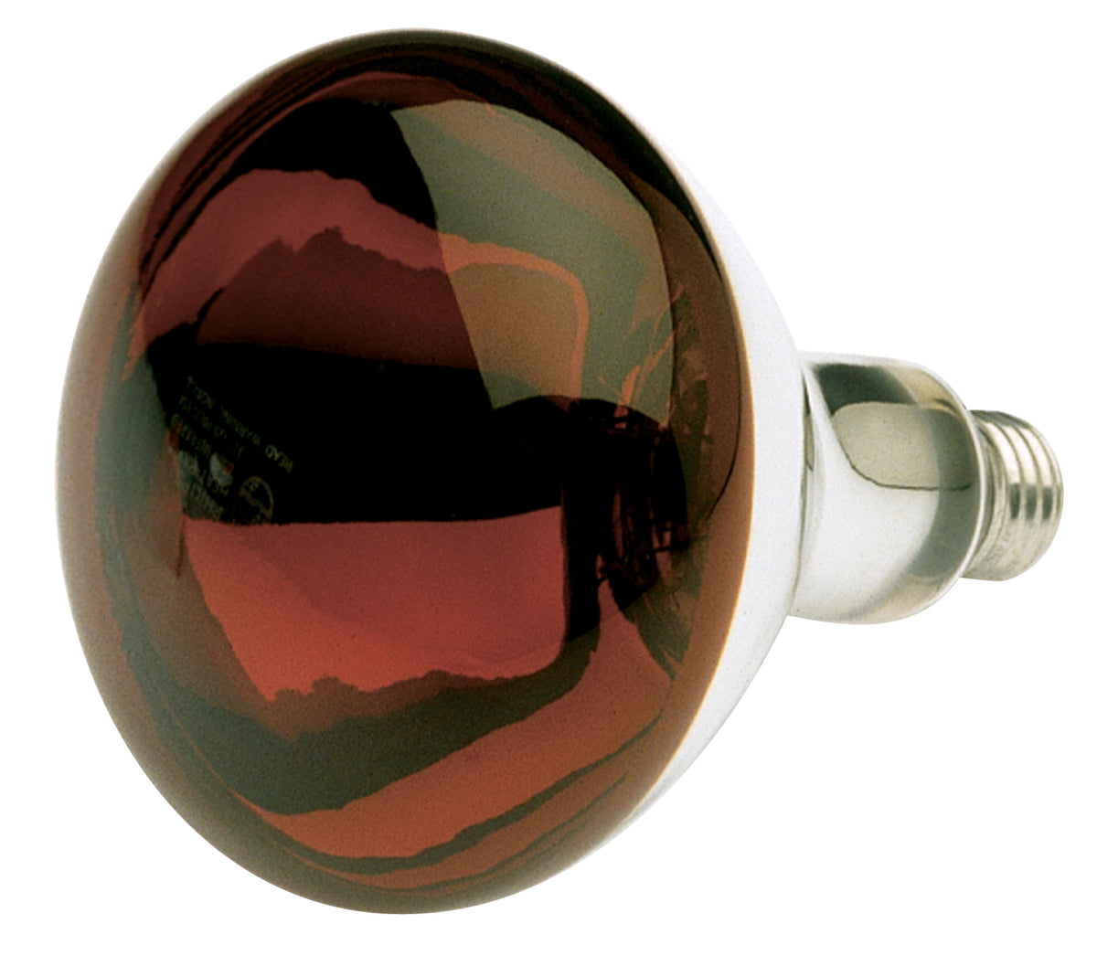 250 Watt R40 Incandescent - Red Heat - 6000 Average rated hours - Medium base - 120 Volt - Shatter Proof for hospitality