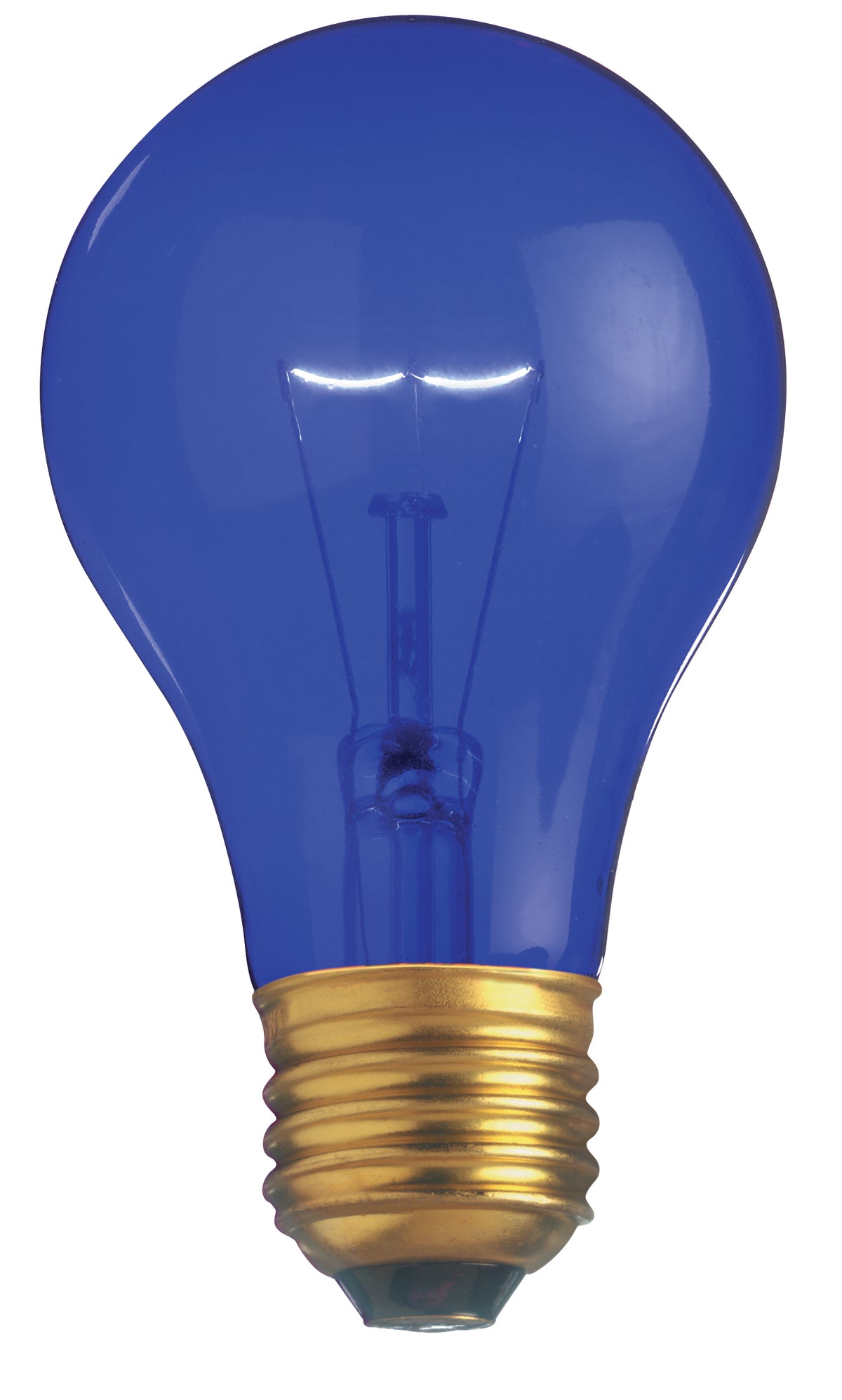 25 Watt A19 Incandescent - Transparent Blue - 2000 Average rated hours - Medium base - 130 Volt lighting product