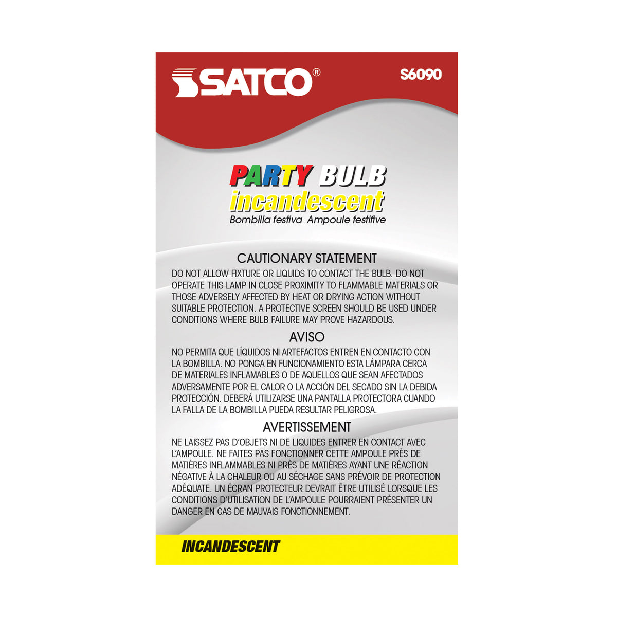 25 Watt A19 Incandescent - Ceramic Red - 1000 Average rated hours - 15 Lumens - Medium base - 130 Volt