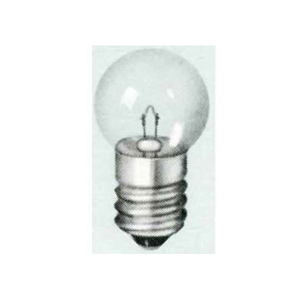4.32 Watt miniature - G6 - 1000 Average rated hours - Candelabra base - 24 Volt bulb or fixture view