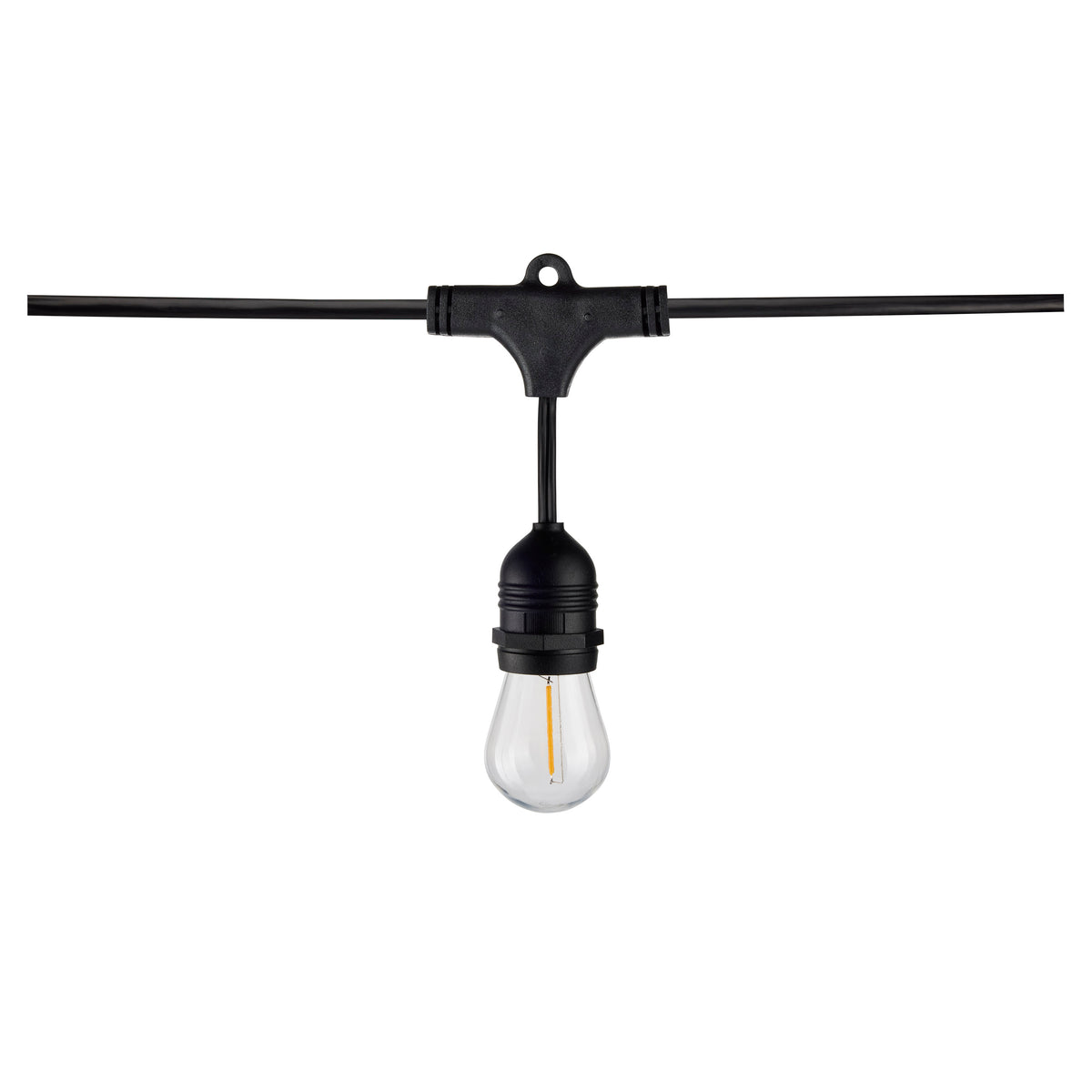 24Ft - LED String Light - Includes 12-S14 bulbs - 2200K - 120 Volts