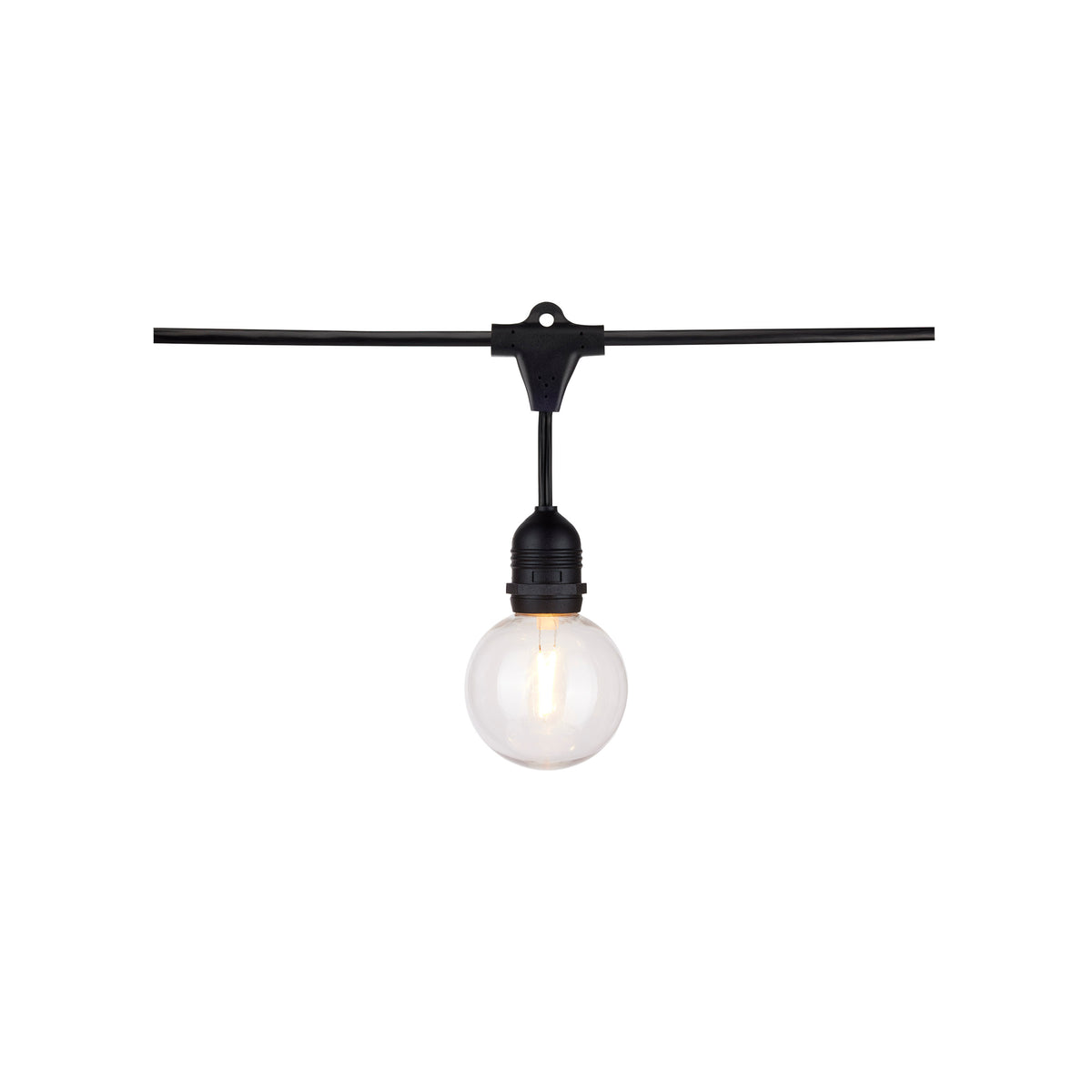 24Ft - LED String Light - Includes 12-G25 bulbs - 2200K - 120 Volts