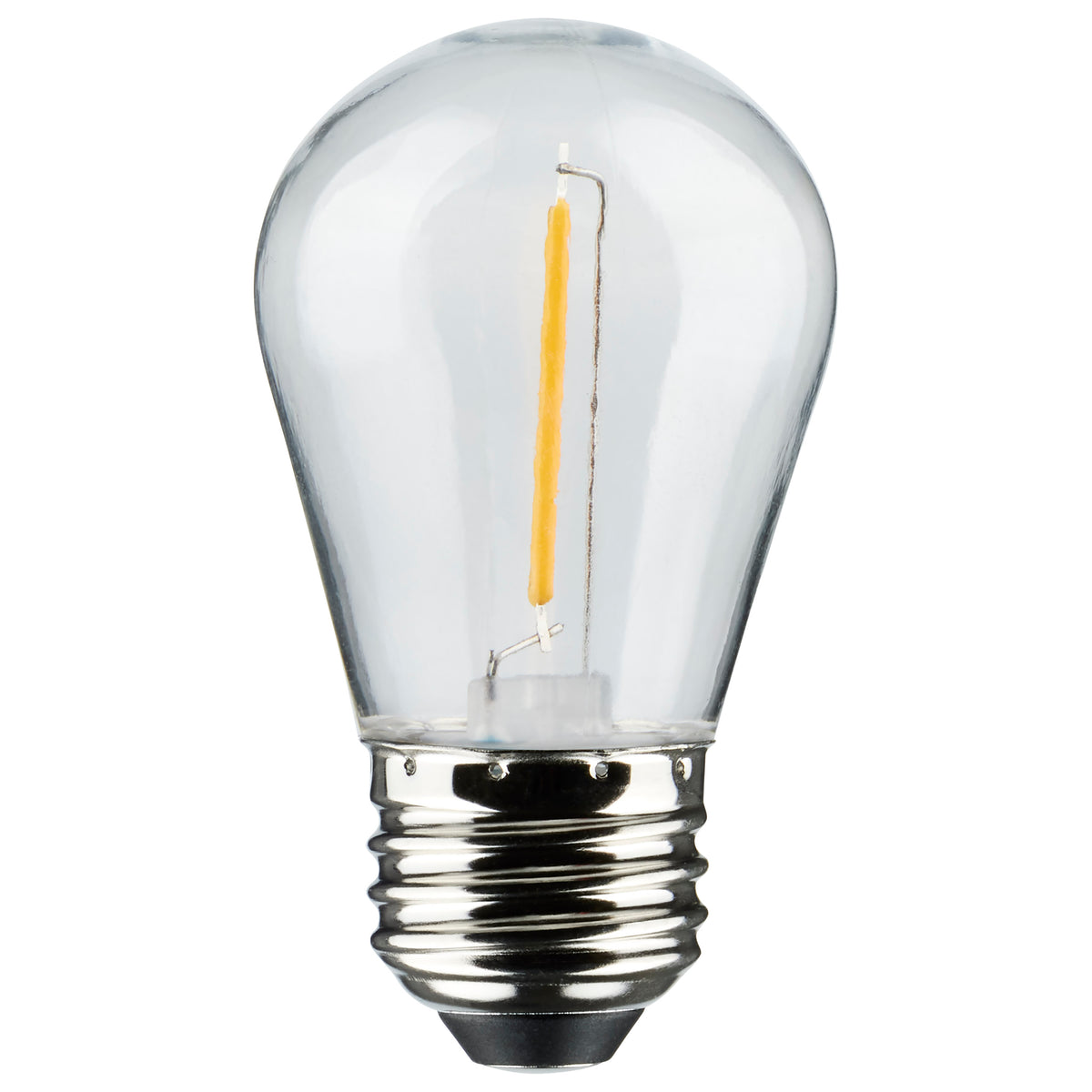 2 Pack - 24Ft - LED String Light - Includes 12-S14 bulbs - 2200K - 120 Volts