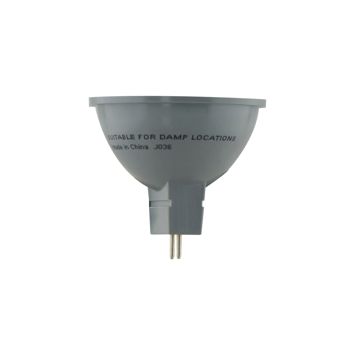 6.5 Watt - LED MR16 - 3000K - 40 deg. Beam Angle - GU5.3 base - 12 Volt AC/DC - Carded