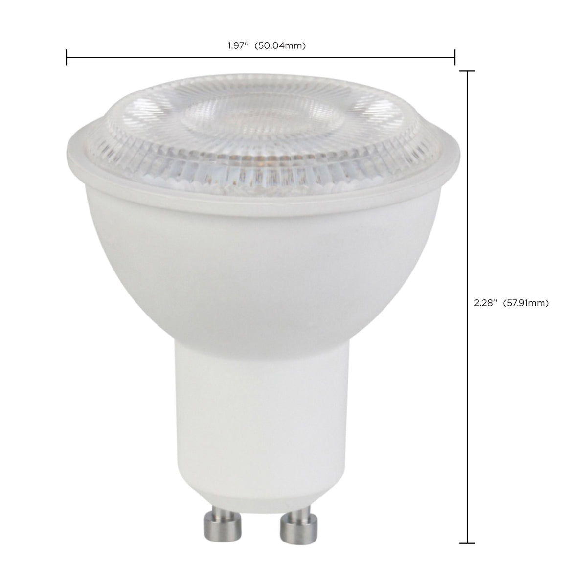 6.5 Watt - LED MR16 - 4000K - 25 deg. Beam Angle - GU10 base - 120 Volt