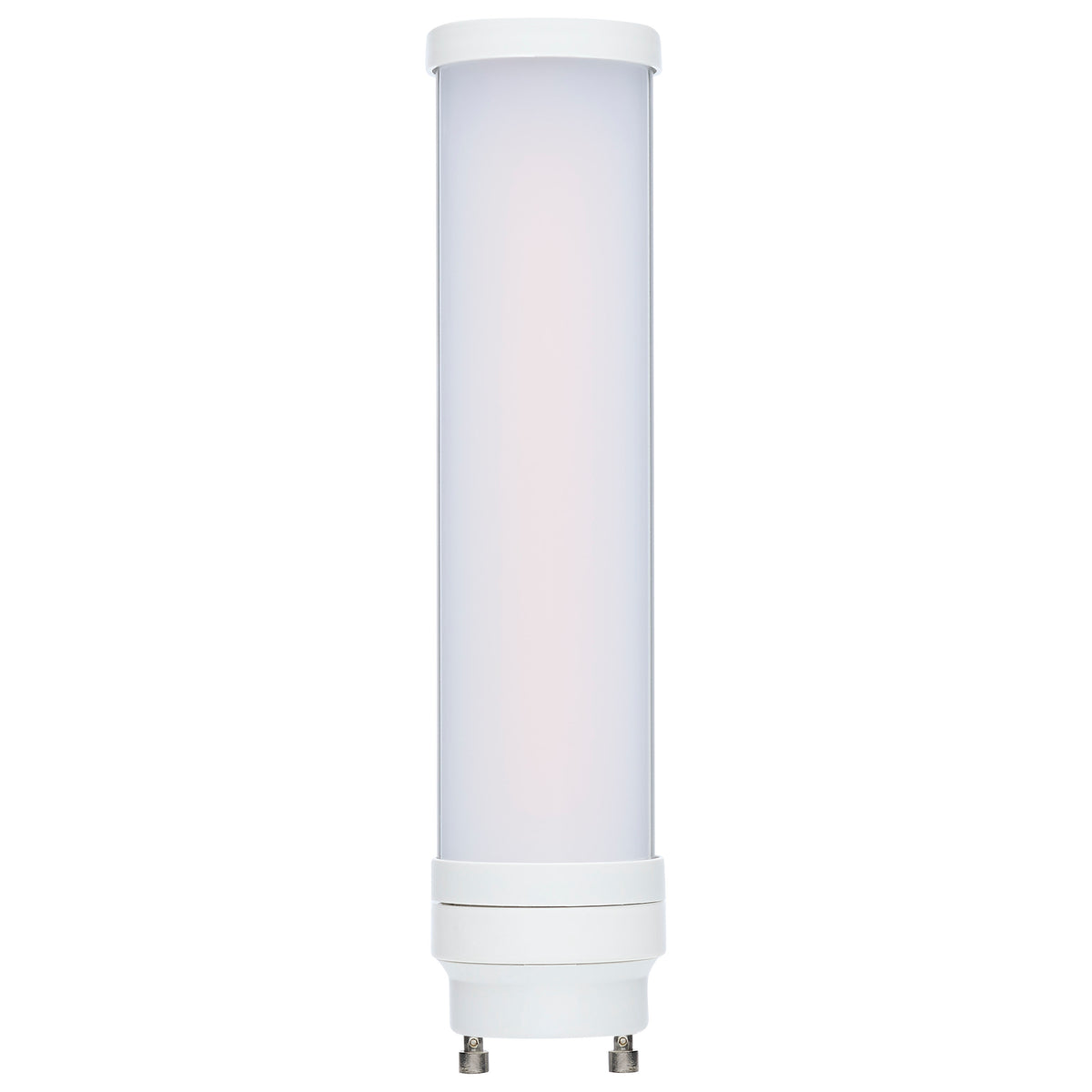 8 Watt LED PL - GU24 Base - 27K/30K/35K/40K/50K Selectable - Type B Ballast Bypass - 120-277 Volt