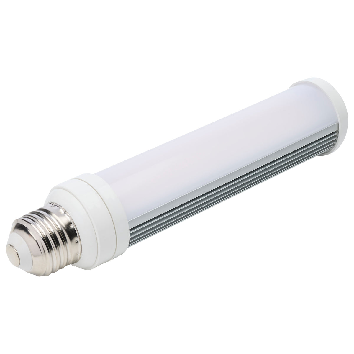 8 Watt LED PL - E26 Base - 27K/30K/35K/40K/50K CCT Selectable - Type B Ballast Bypass - 120-277 Volt