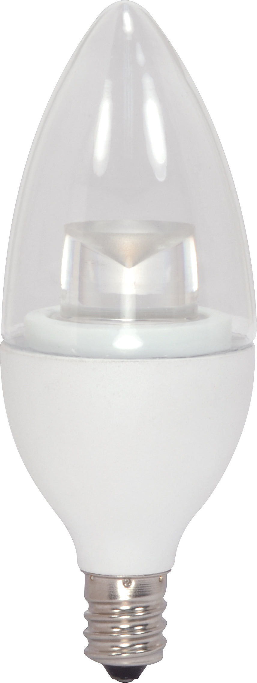 2.8 Watt - B11 LED - 3000K - Candelabra base - 120 Volt
