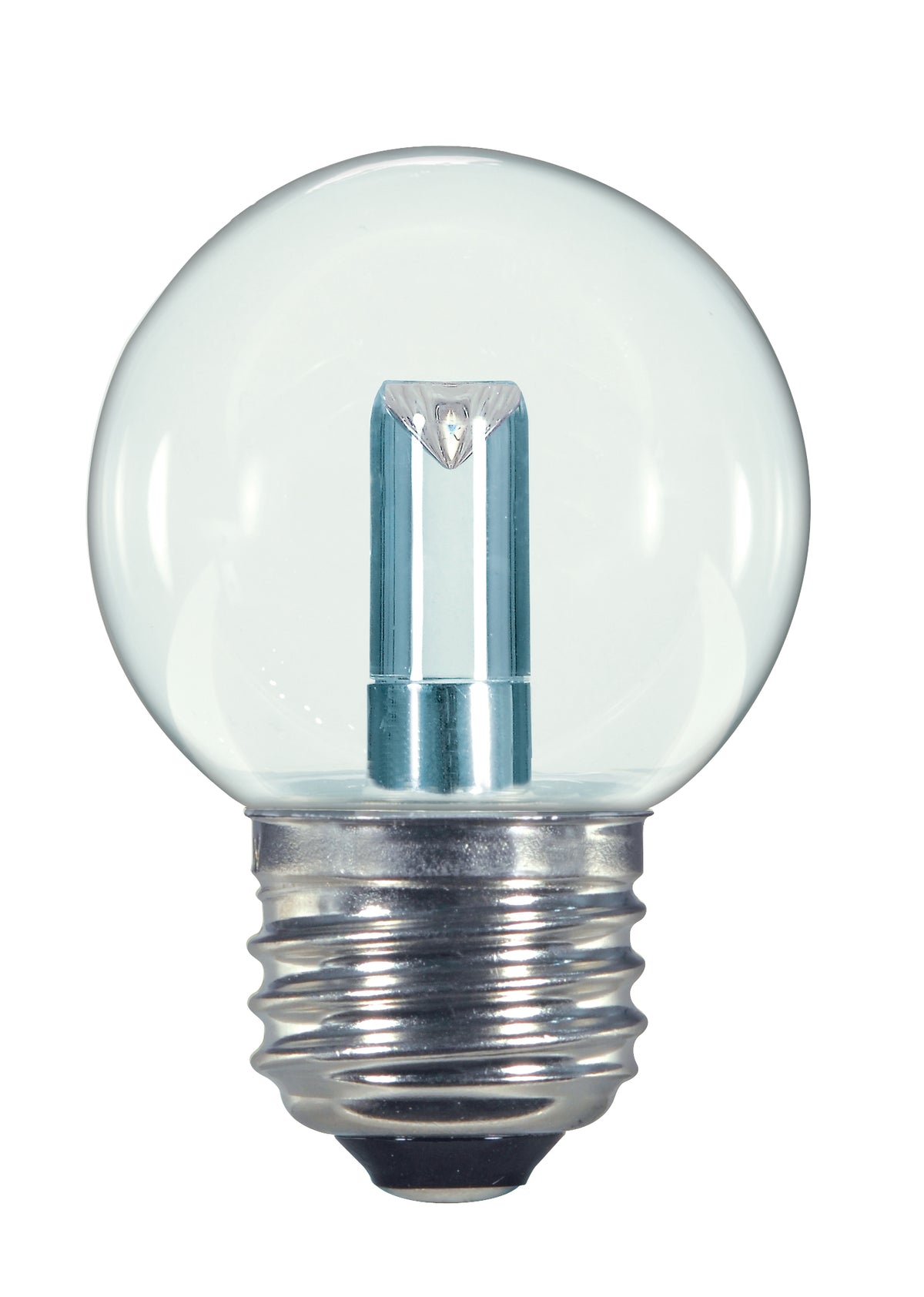 1.4 Watt LED - G16 1/2 - Clear - 2700K - Medium base - 120 Volt - Carded lighting product