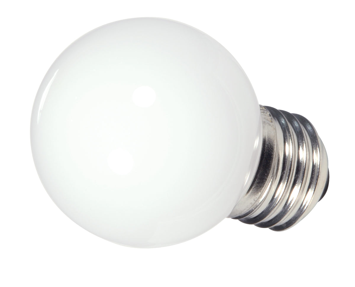 1.4 Watt LED - G16 1/2 - White - 2700K - Medium base - 120 Volt - Carded