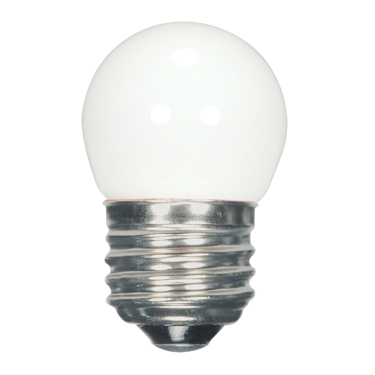 1.2 Watt LED - S11 - White - 2700K - Medium base - 120 Volt - Carded bulb or fixture view
