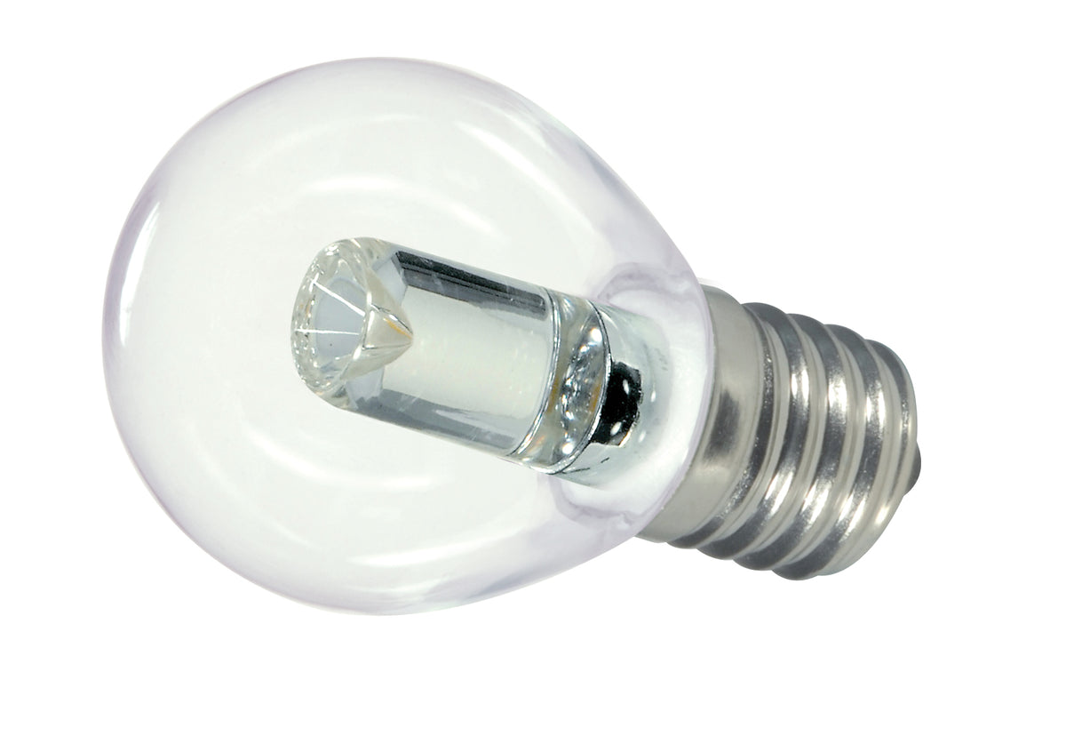 1 Watt LED - S11 - Clear - 2700K - Intermediate base - 120 Volt - Carded