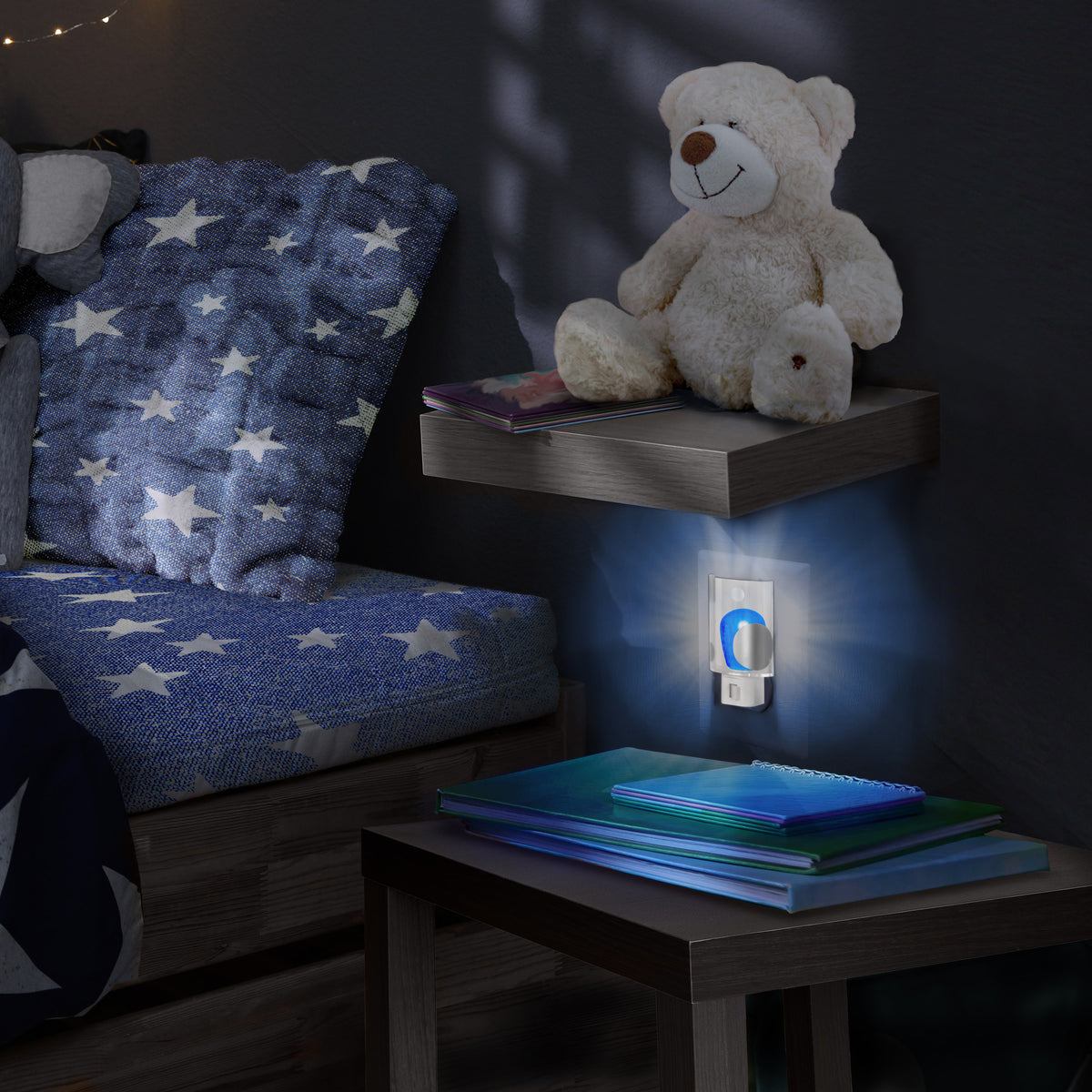 1.4 Watt LED - S14 - Ceramic Blue - Medium base - 120 Volt - Carded