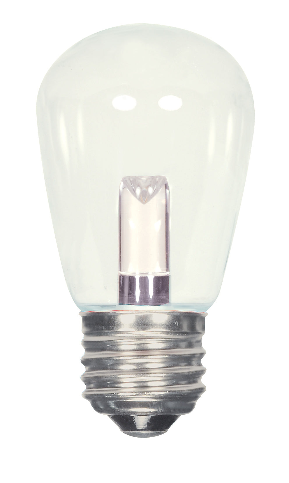 1.4 Watt LED - S14 - Clear - 2700K - Medium base - 120 Volt - Carded lighting product