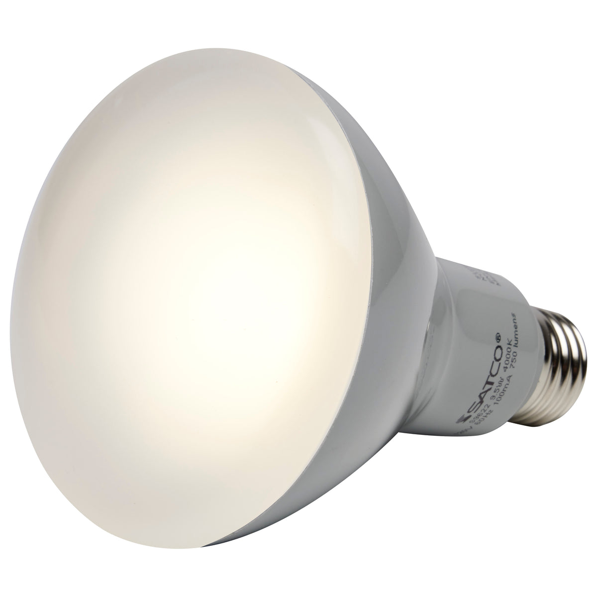 9.5 Watt - BR30 LED - 105 deg. Beam Angle - 4000K - Medium base - 120 Volt - Dimmable