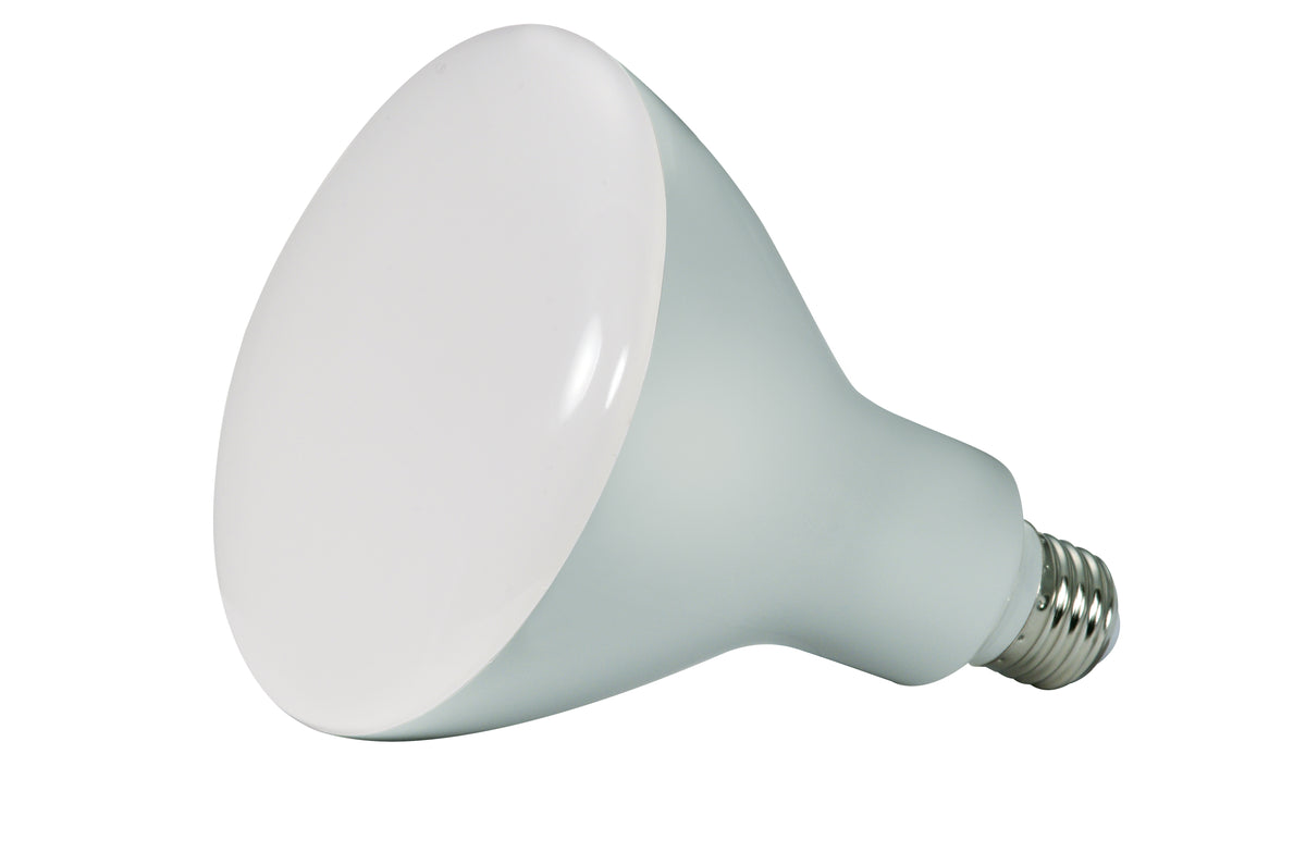 16.5 Watt - LED BR40 - 3000K - 103 deg. Beam Angle - Medium base - 120 Volt - Dimmable for commercial spaces and retail