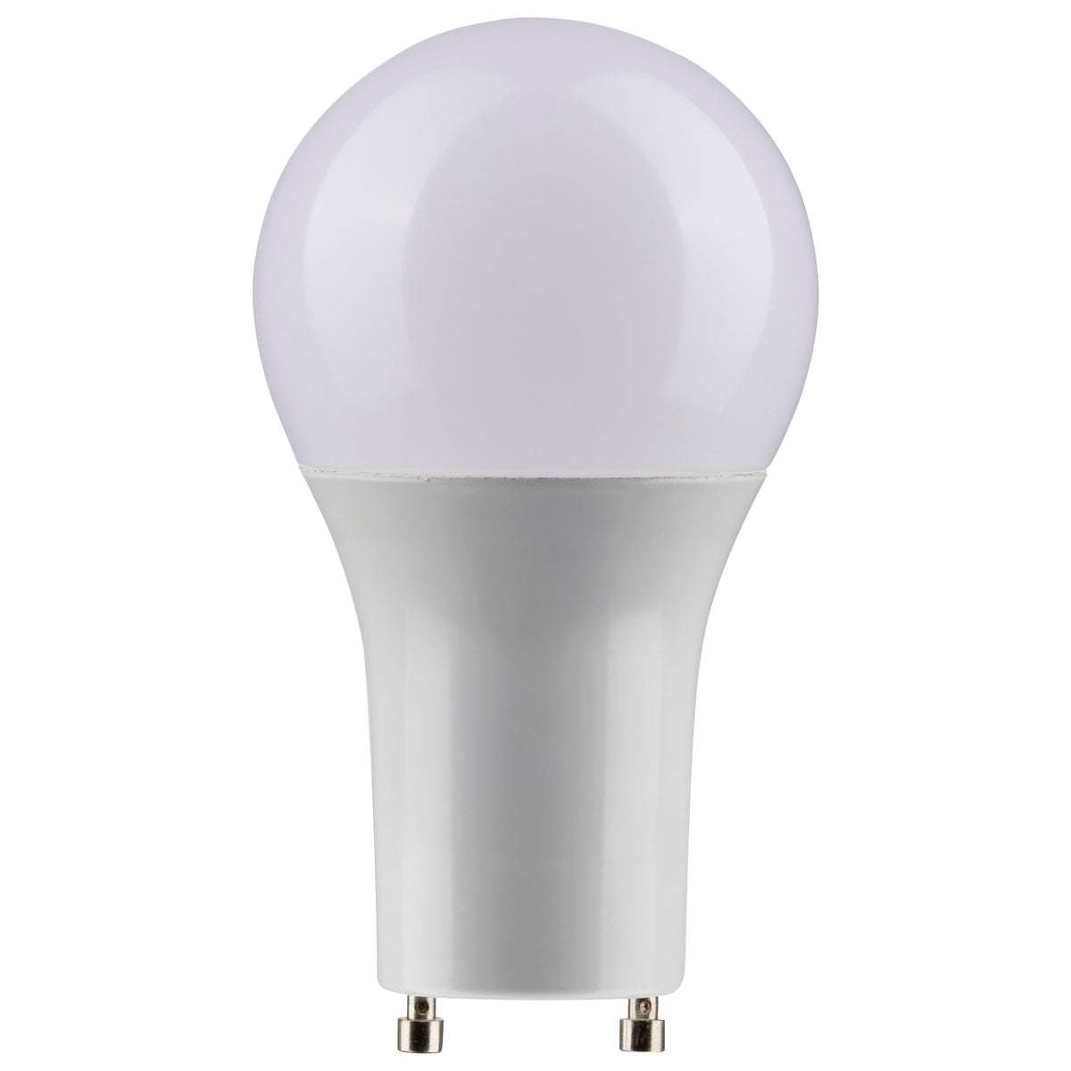 10 Watt - A19 LED - 3000K - GU24 base - 220 deg. Beam Angle - 90CRI - 120 Volt bulb or fixture view