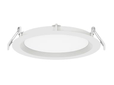 MaxLite Slim Baffle Round Downlight, 6 Inch, Triac Dimming 5000K White