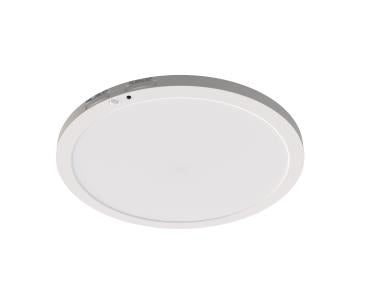 MaxLite Slim Flush Mount, 12 Inch, White Finish