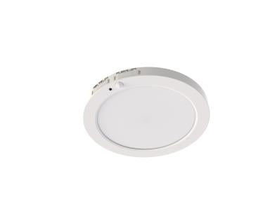 MaxLite Slim Flush Mount, 7 Inch, White Finish