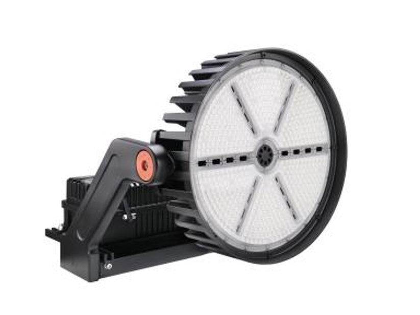 MaxLite Sports LED Flood Light, 240, Medium Narrow (40 Degrees) 5K Black