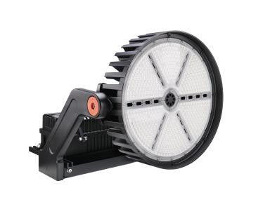 MaxLite Sports LED Flood Light, 120, Narrow (30 Degrees) 4K Black