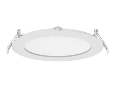 MaxLite Slim Smooth Round Downlight, 6 Inch, Triac Dimming 5000K White