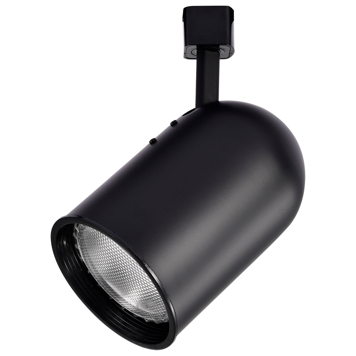 1 Light - R30 - Track Head - Bullet Cylinder - Black Finish - H-Style